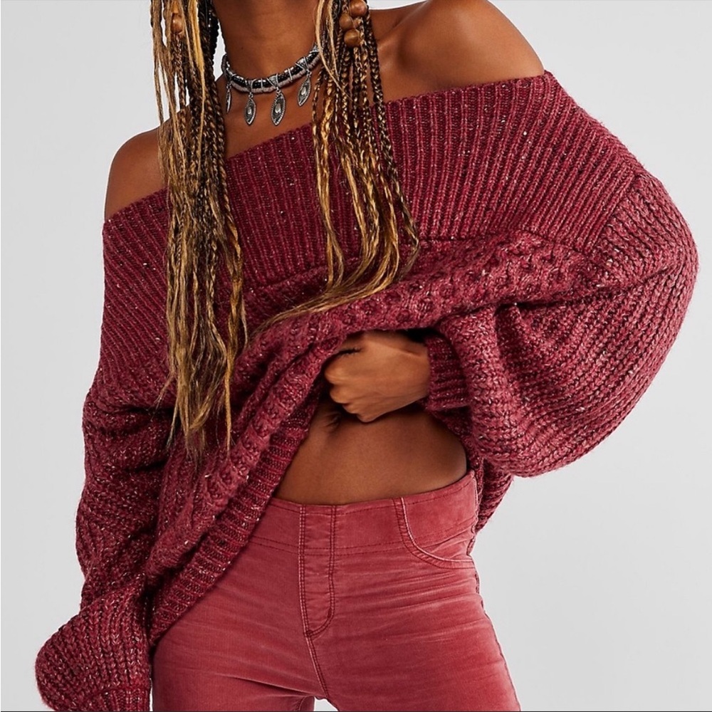 Free People New Dream spillover Sweater